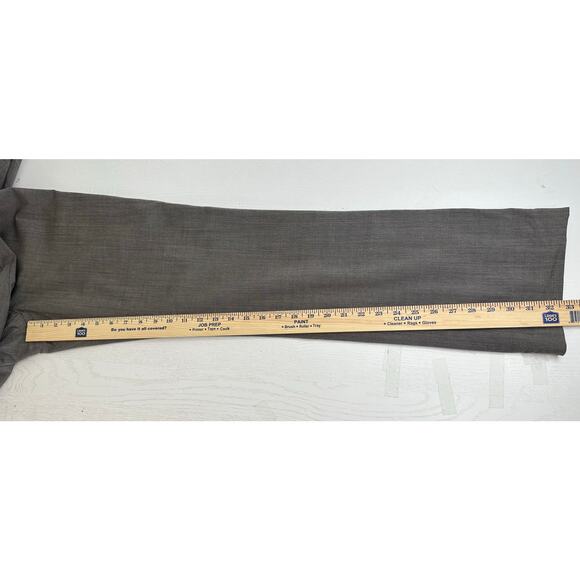 Banana Republic The Logan Fit Trousers Gray Classic Professional Business 6 - Picture 8 of 9